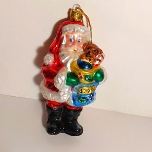 Vintage GLASS CHRISTMAS ORNAMENT 1999  LIMITED EDITION